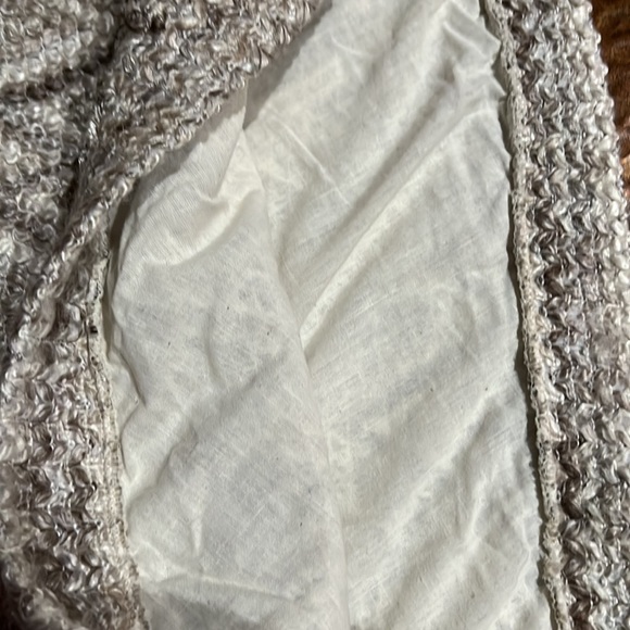 Allen Wah Pull Over Cotton Lined Sweater Zig Zag Design Made in USA Size Large - Picture 4 of 10